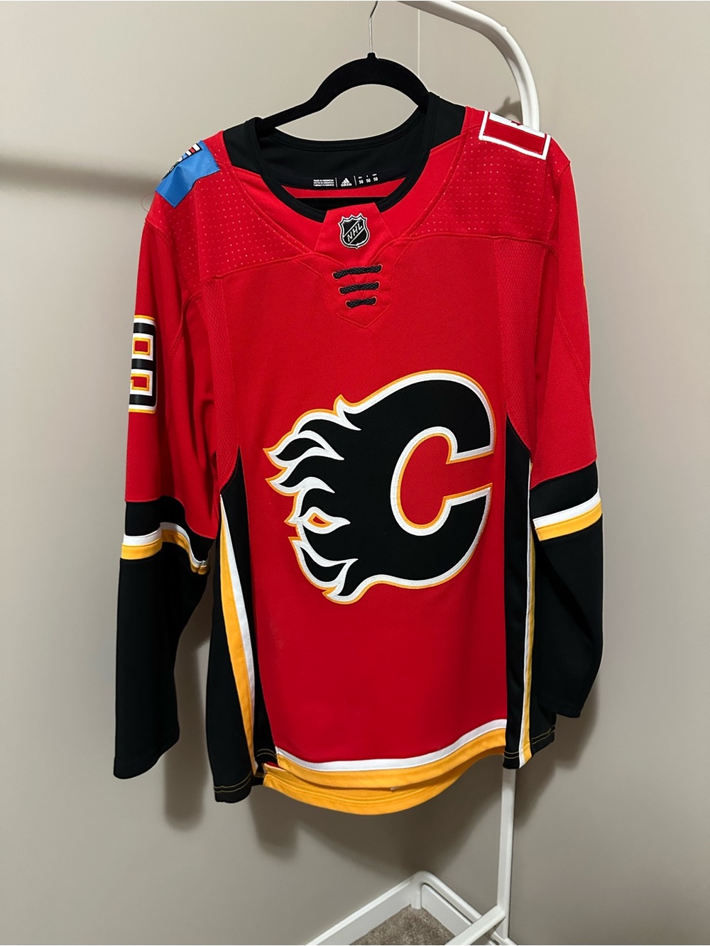 adidas Climalite Calgary Flames Matthew Tkachuk Jersey